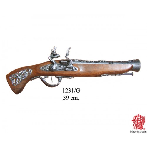 Pistola a trabucco Austria XVIII secolo.