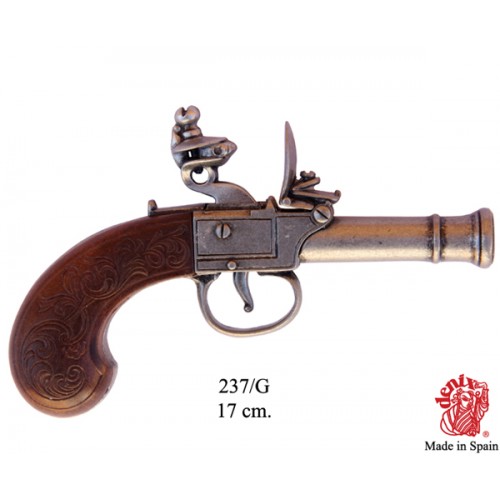 Pistola Inglese fabbricata nel XVIII secolo