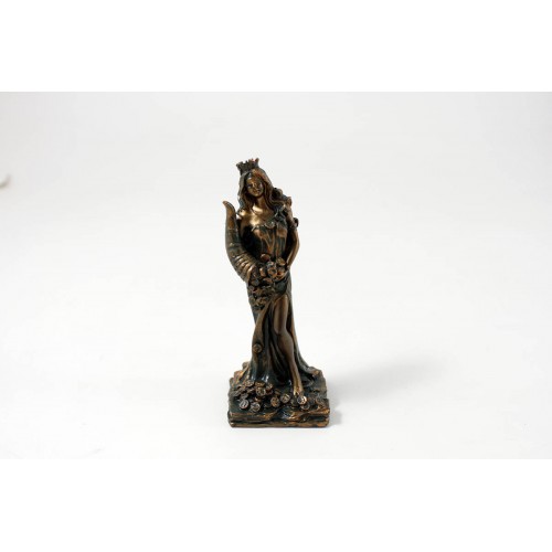 Statua Dea "Fortuna" bronzo12,5cm