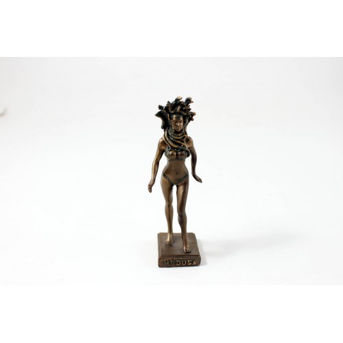 Statua "Medusa" bronzo 12 cm