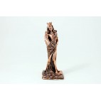 Statua Dea "fortuna" rame 20 cm