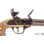Pistola Italiana con 3 canne,fabbricata nel 1680