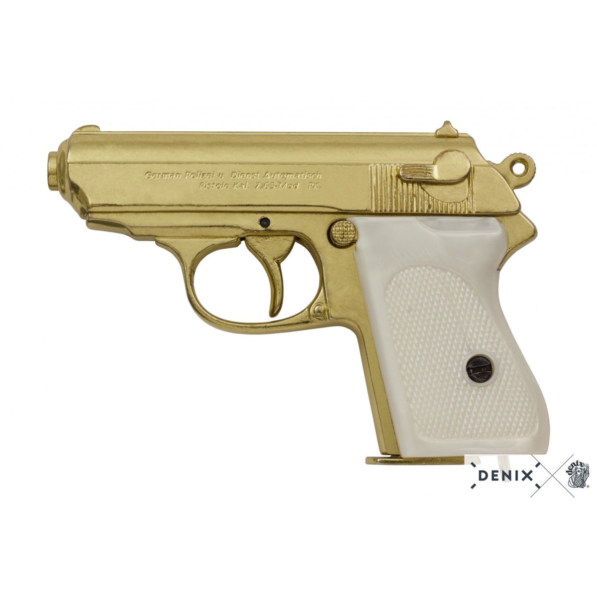 Pistola Walther PPK oro