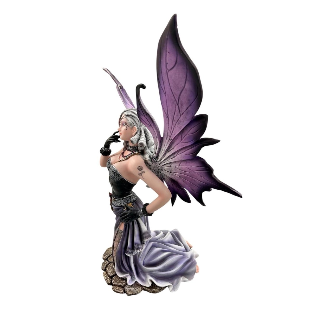 Fata con piccolo drago 43 cm