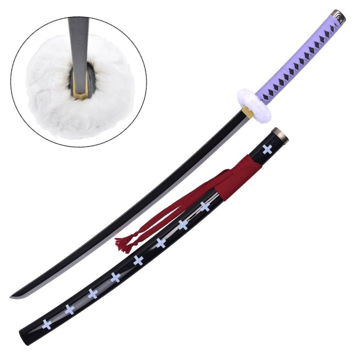 Katana di Trafalgar Law di One Piece  viola