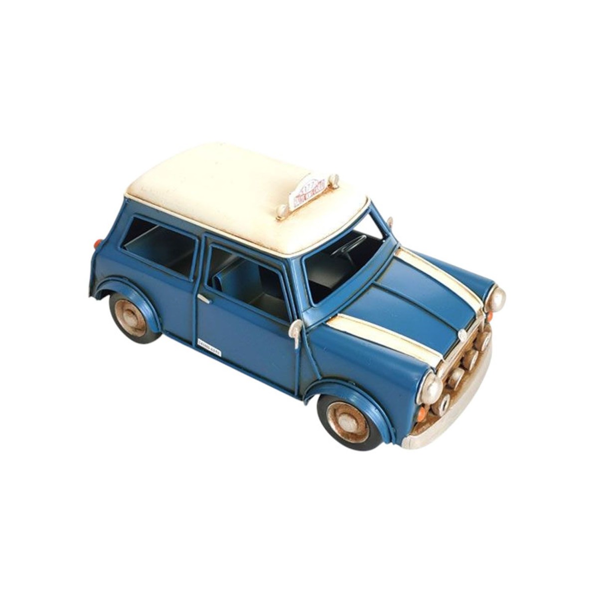 Modellino Vintage Mini rally Monte Carlo 25 cm