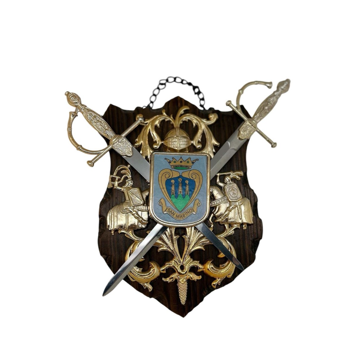 Panoplia in legno di San Marino