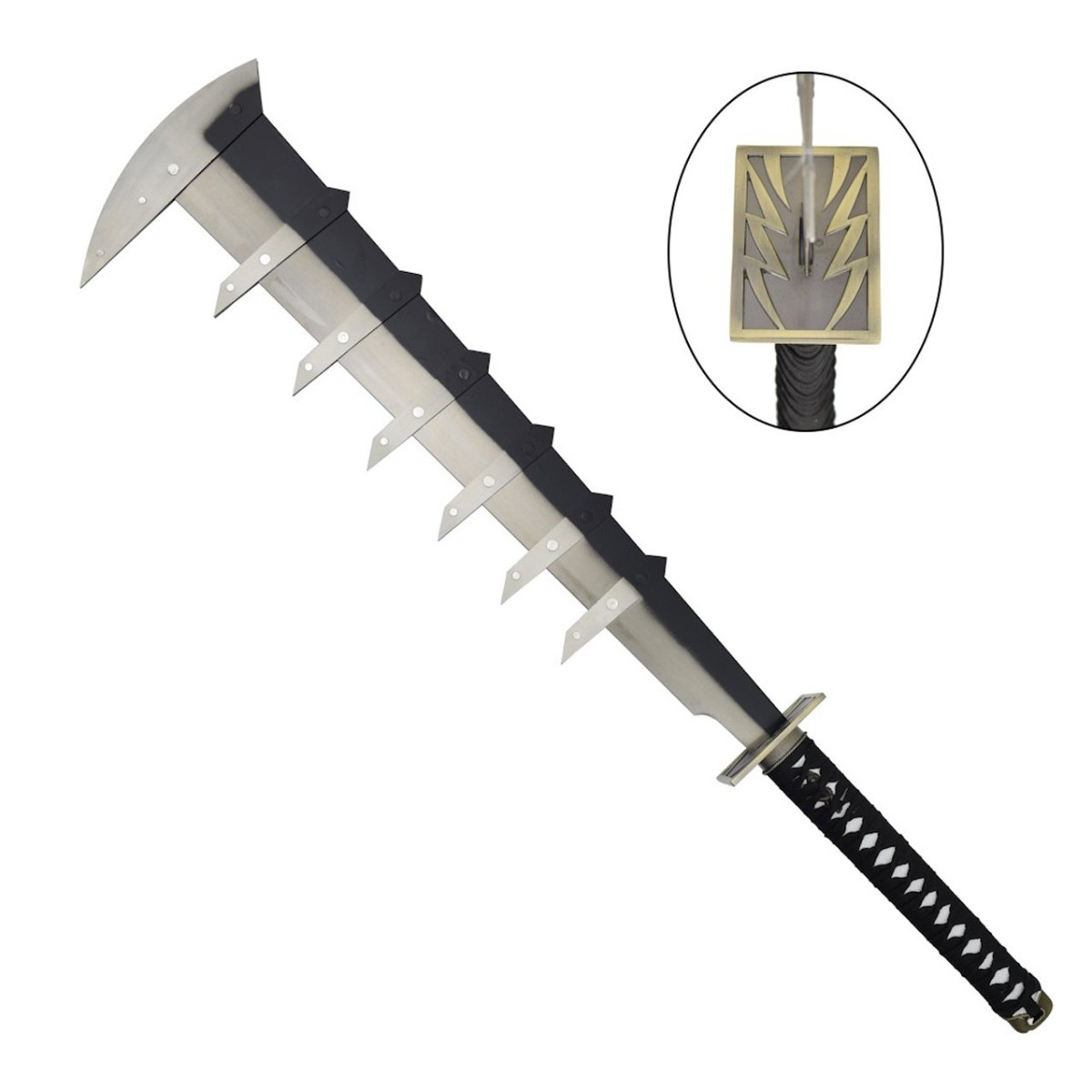Katana  zabimaru di Renji Abaraidi Bleach 