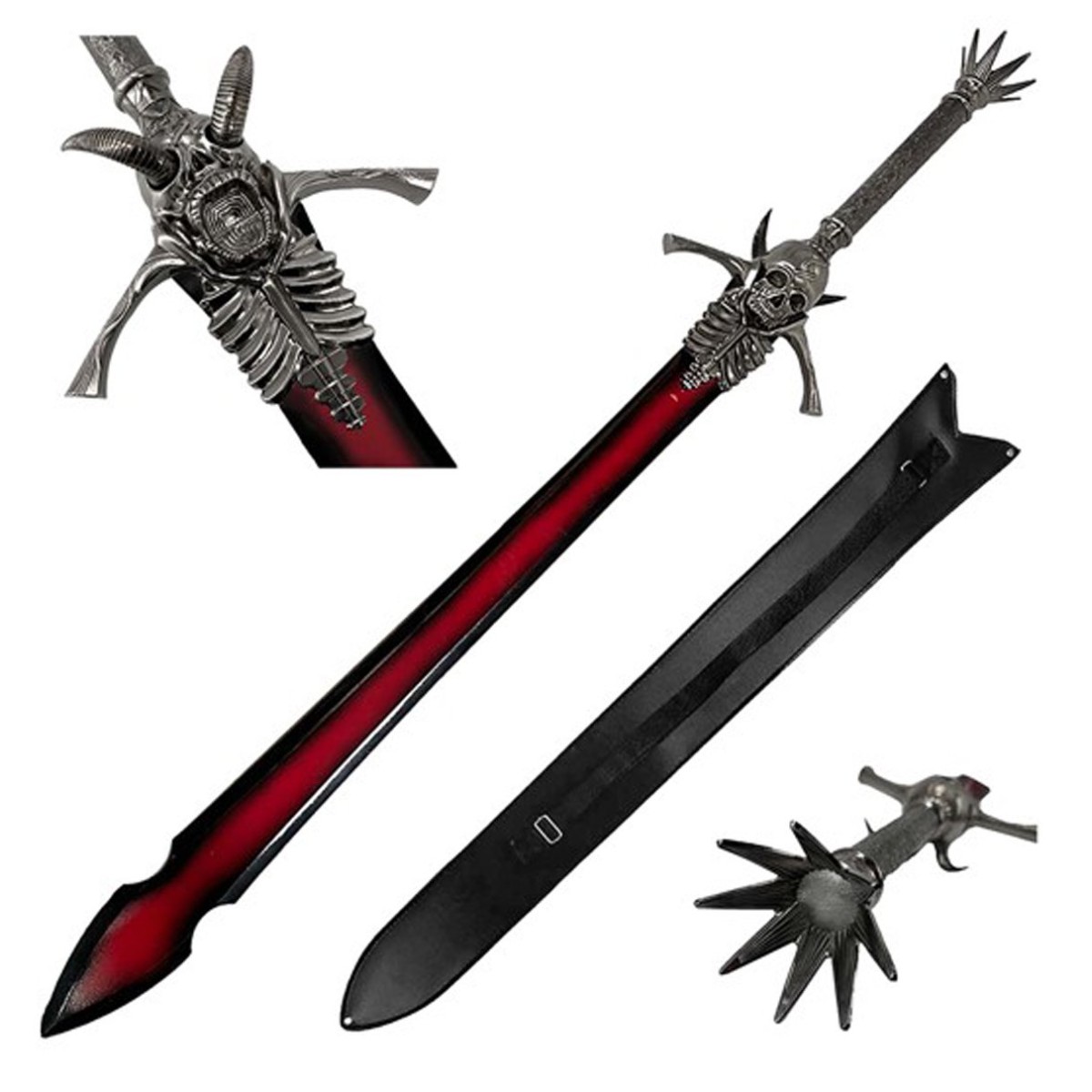 Spada rebellion di Dante Devil May Cry versione rossa 