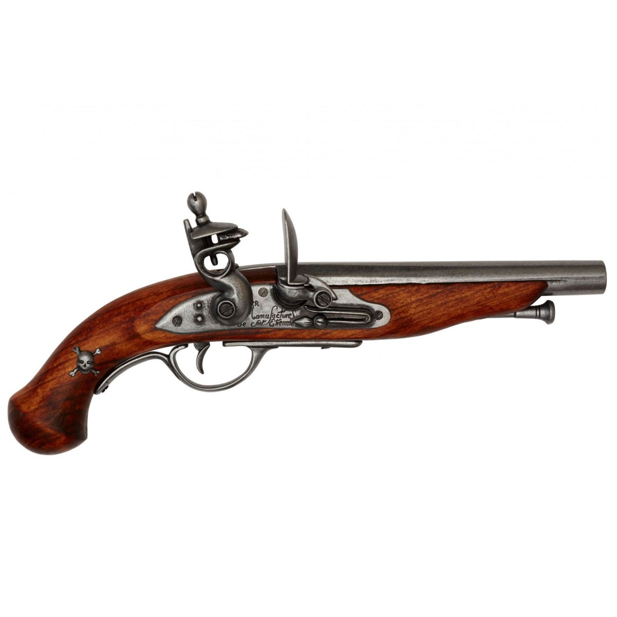 Pistola A Pietra Focaia Pirata