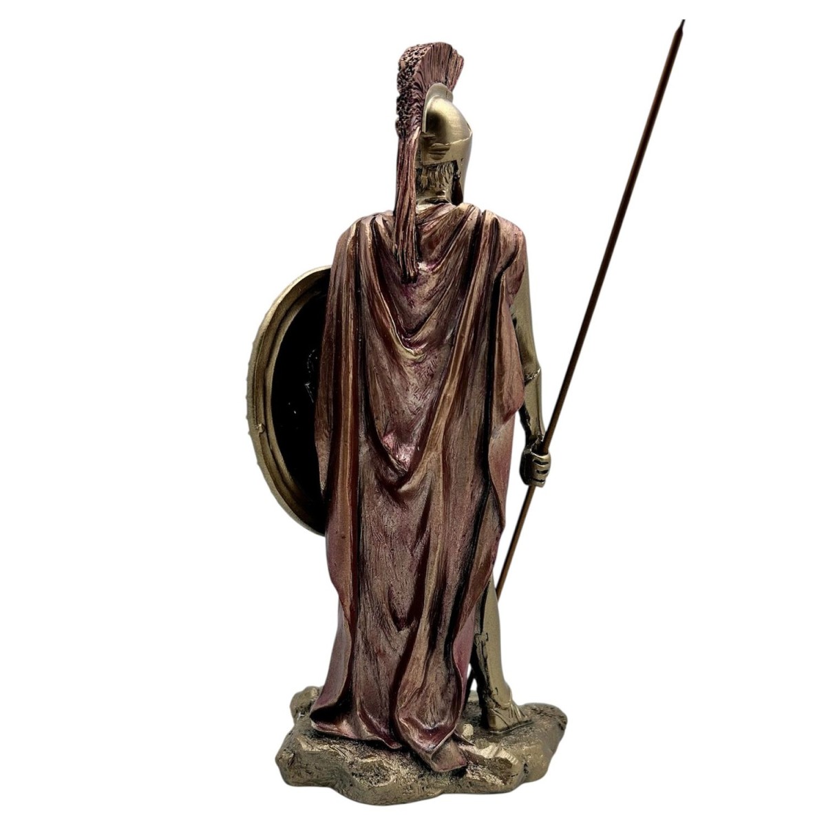 Statuina soldato greco in resina 25 cm