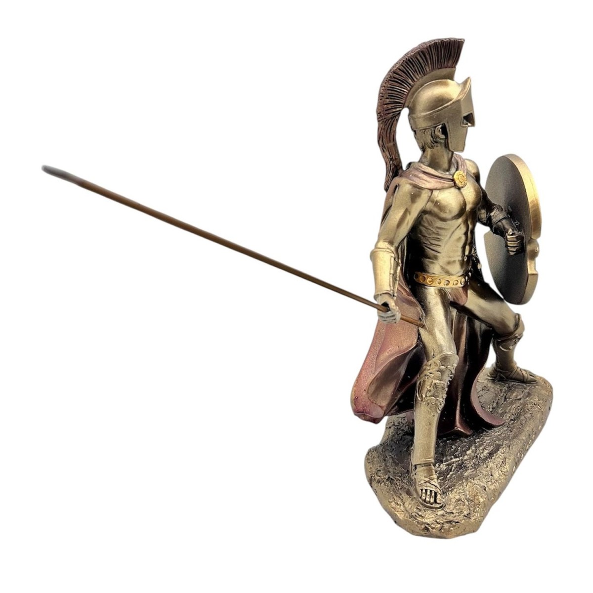 Statuina Leonida in resina 26 cm