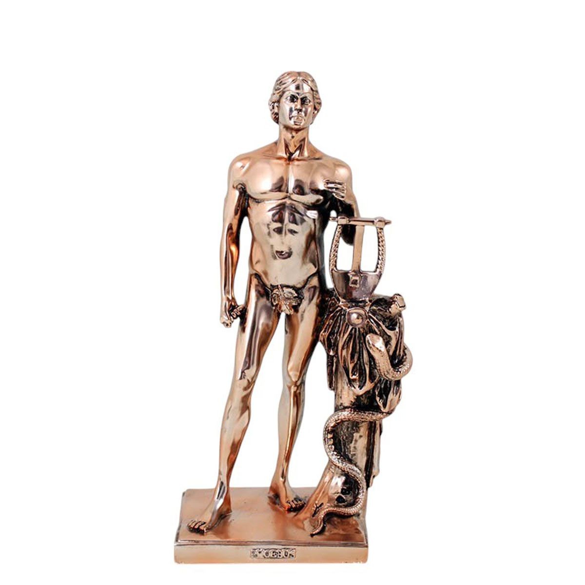 Statuina Apollo in resina 29 cm